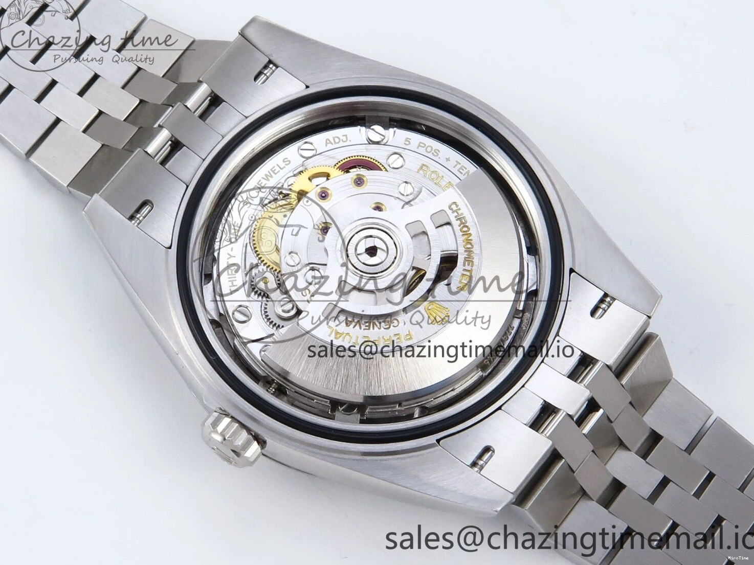 MiroTime 1230 Datejust 126334 41mm SS Clean 1:1 Best Edition White Pearl Moissanite Dial on SS Jubilee Bracelet VR Modern 898